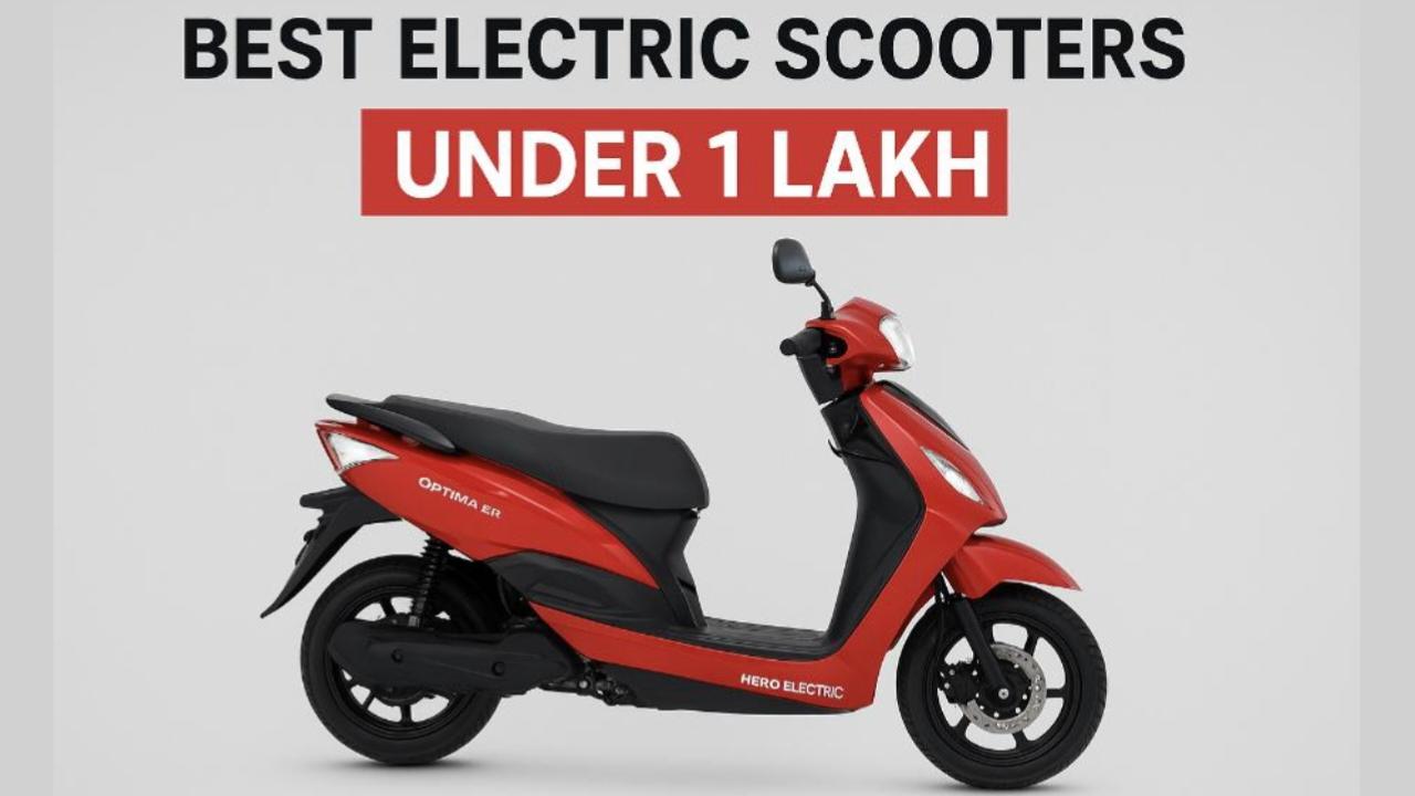 Best Electric Scooters Under ₹1 Lakh (2025),